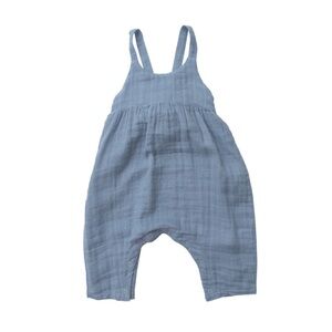 Angel Dear Tie Back Romper, Ocean, Size 6-12 Months NWT